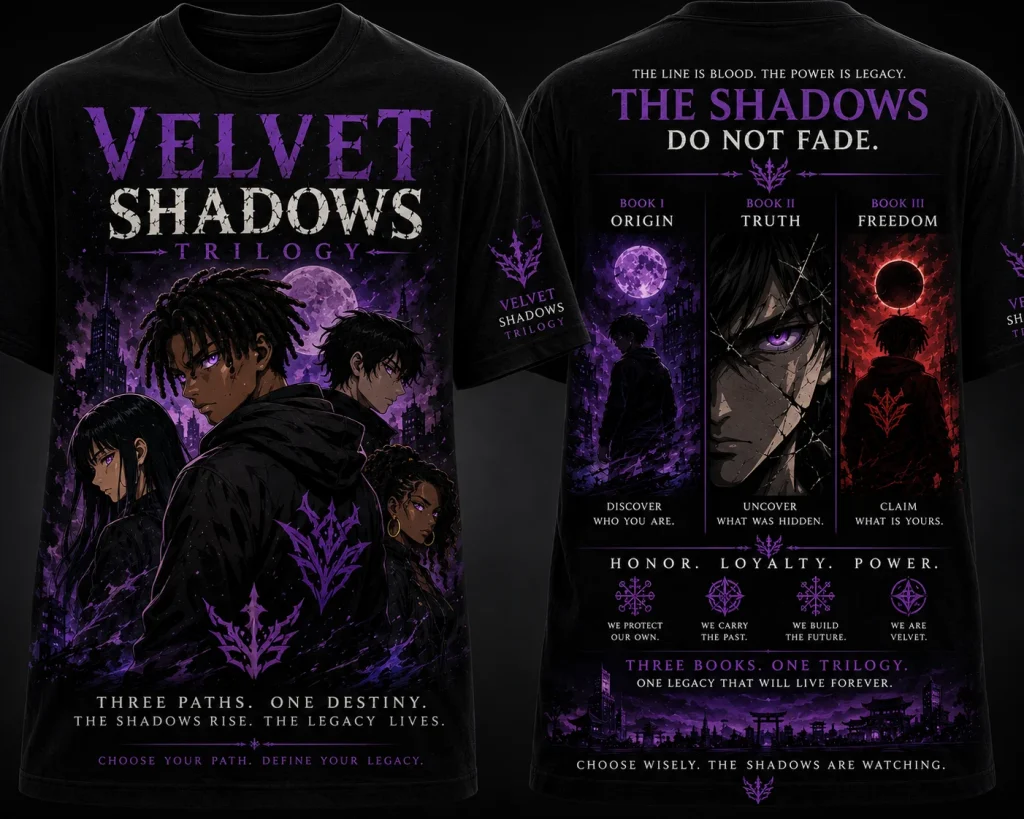 Velvet Shadows Trilogy T-Shirt
